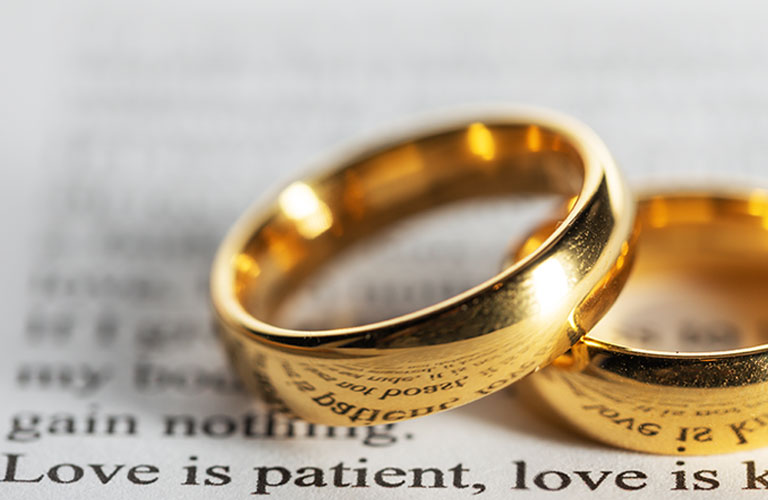 'Blessing of Married Couples' Mass 10am Sunday 1st October